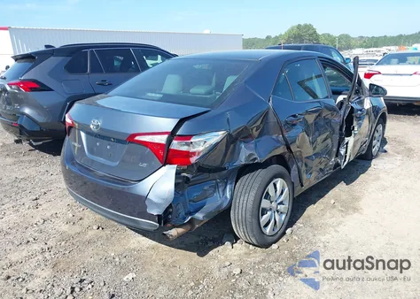 2016 Toyota Corolla Le из США, поврежденный, VIN 2T1BURHE4GC532904